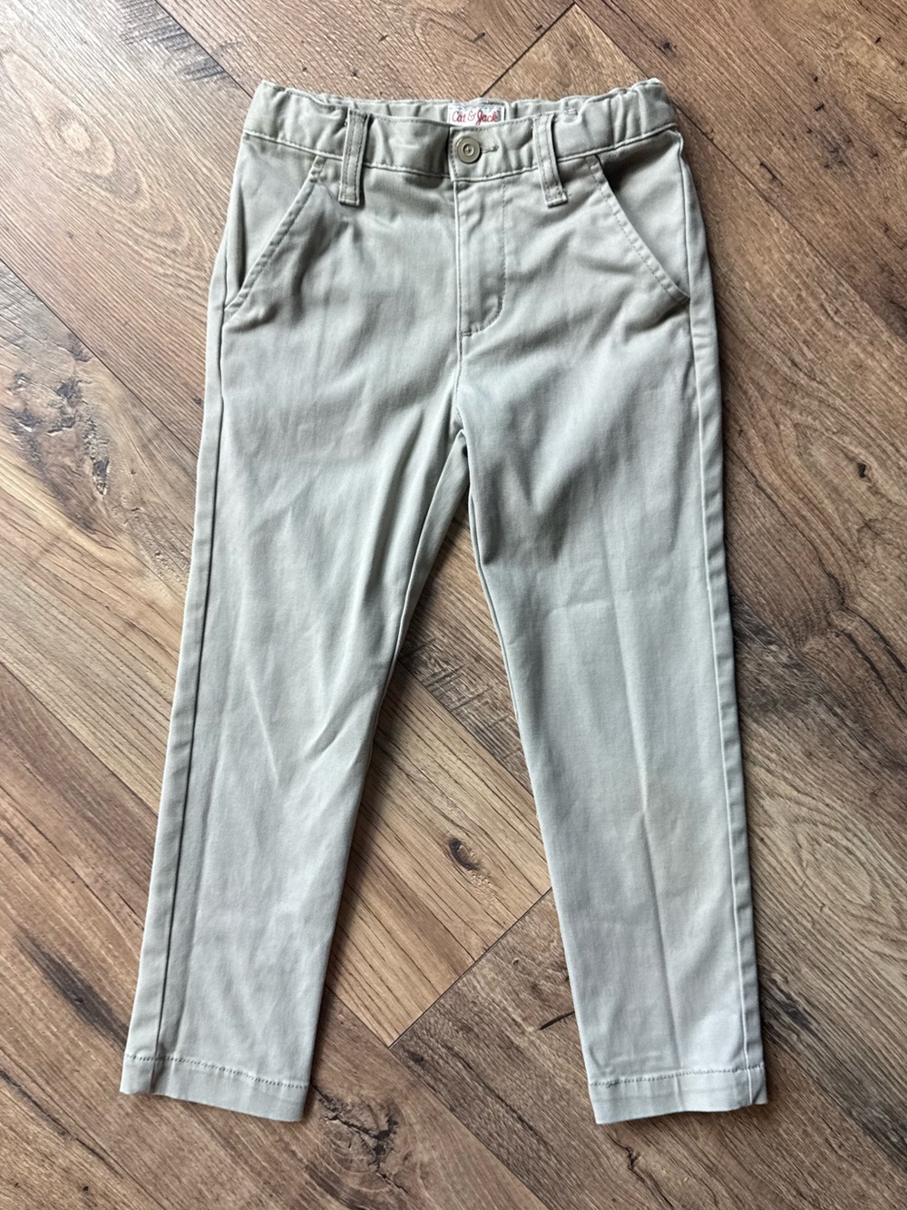 Kids Beige/Khaki Pants - Tan
